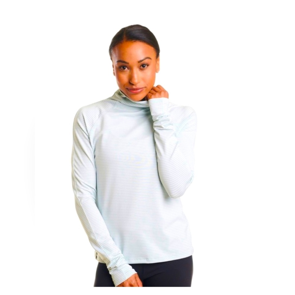 OISELLE WOMEN'S STRIPED MILE ONE PULLOVER TOP - size medium nwot